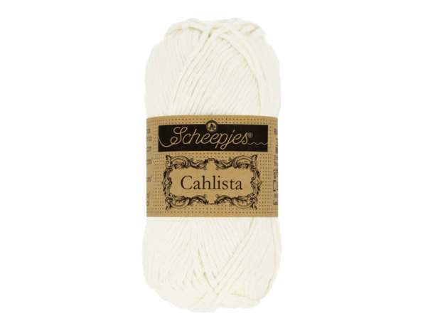 Scheepjes Scheepjes Cahlista 50g - 105 Bridal White Scheepjes Scheepjes Cahlista 50g - 105 Bridal White
