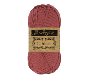 Scheepjes Cahlista 50g - 396 Rose Wine Scheepjes Cahlista 50g - 396 Rose Wine
