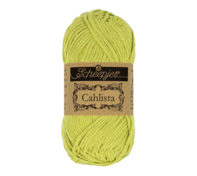 Scheepjes Cahlista 50g - 512 Lime Scheepjes Cahlista 50g - 512 Lime