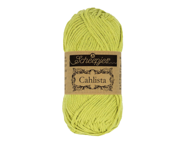 Scheepjes Scheepjes Cahlista 50g - 512 Lime Scheepjes Scheepjes Cahlista 50g - 512 Lime