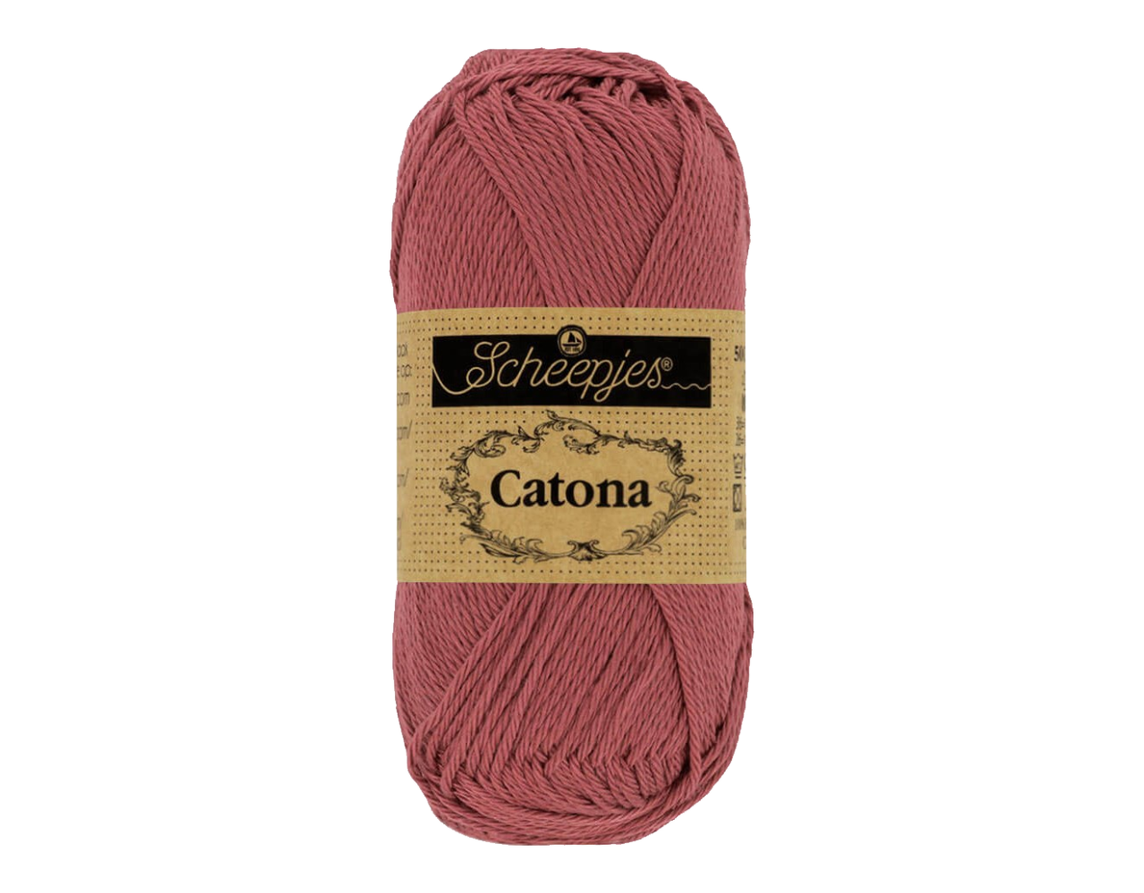 Scheepjes Scheepjes Catona 25g - 396 Rose Wine Scheepjes Scheepjes Catona 25g - 396 Rose Wine
