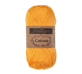 Scheepjes Catona 25g - 208 Yellow Gold Scheepjes Catona 25g - 208 Yellow Gold