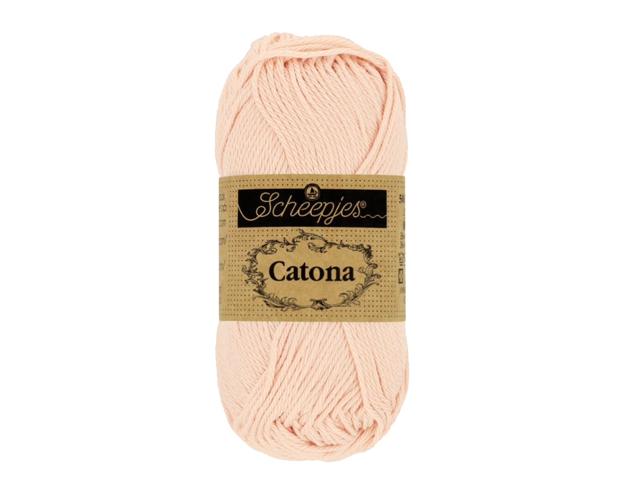 Scheepjes Scheepjes Catona 25g - 263 Petal Peach Scheepjes Scheepjes Catona 25g - 263 Petal Peach