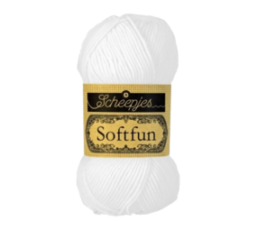 Scheepjes Softfun - 2412 snow Scheepjes Softfun - 2412 snow