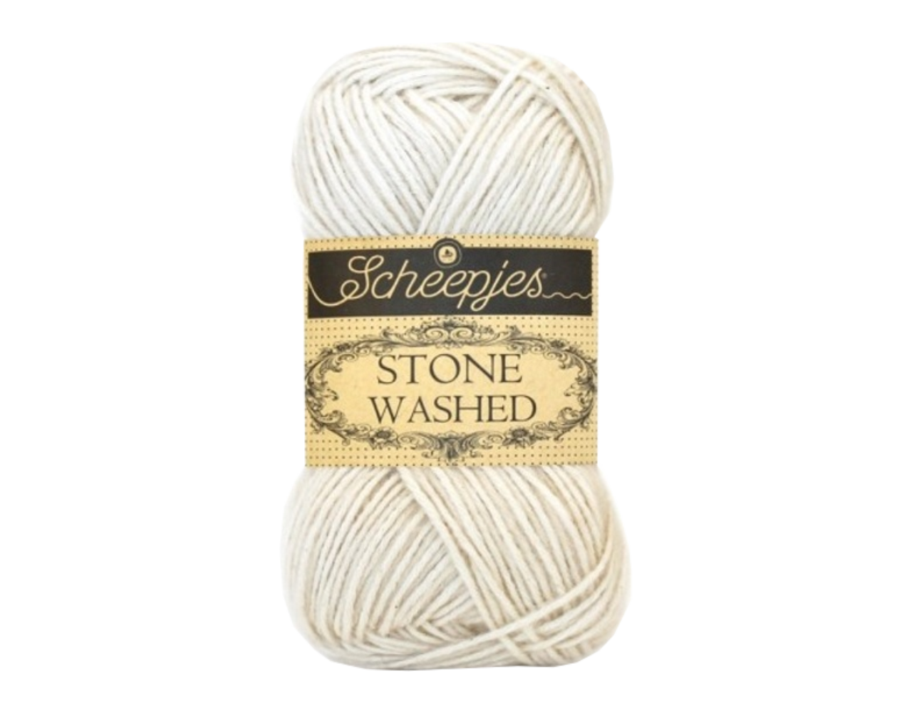 Scheepjes Scheepjes Stone Washed - 801 Moon Stone 50gr Scheepjes Scheepjes Stone Washed - 801 Moon Stone 50gr