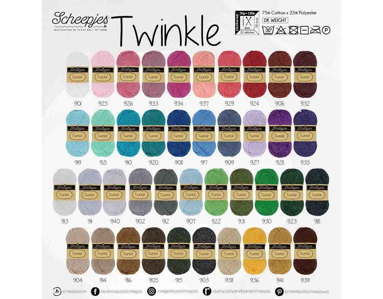 Scheepjes Scheepjes Twinkle - 902 Scheepjes Scheepjes Twinkle - 902