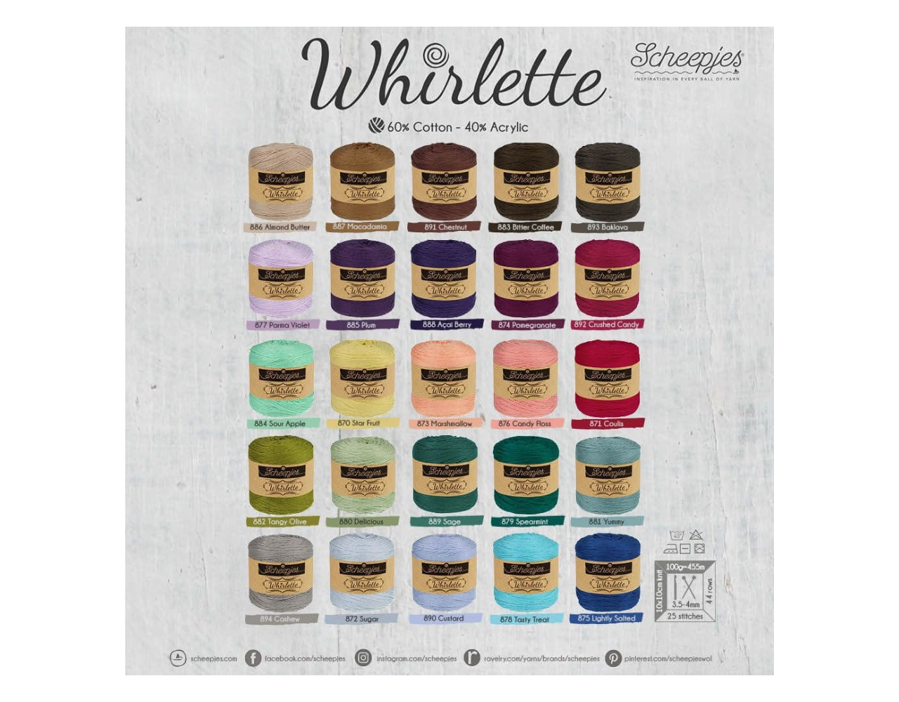 Scheepjes Scheepjes Whirlette - 857 Kiwi Scheepjes Scheepjes Whirlette - 857 Kiwi