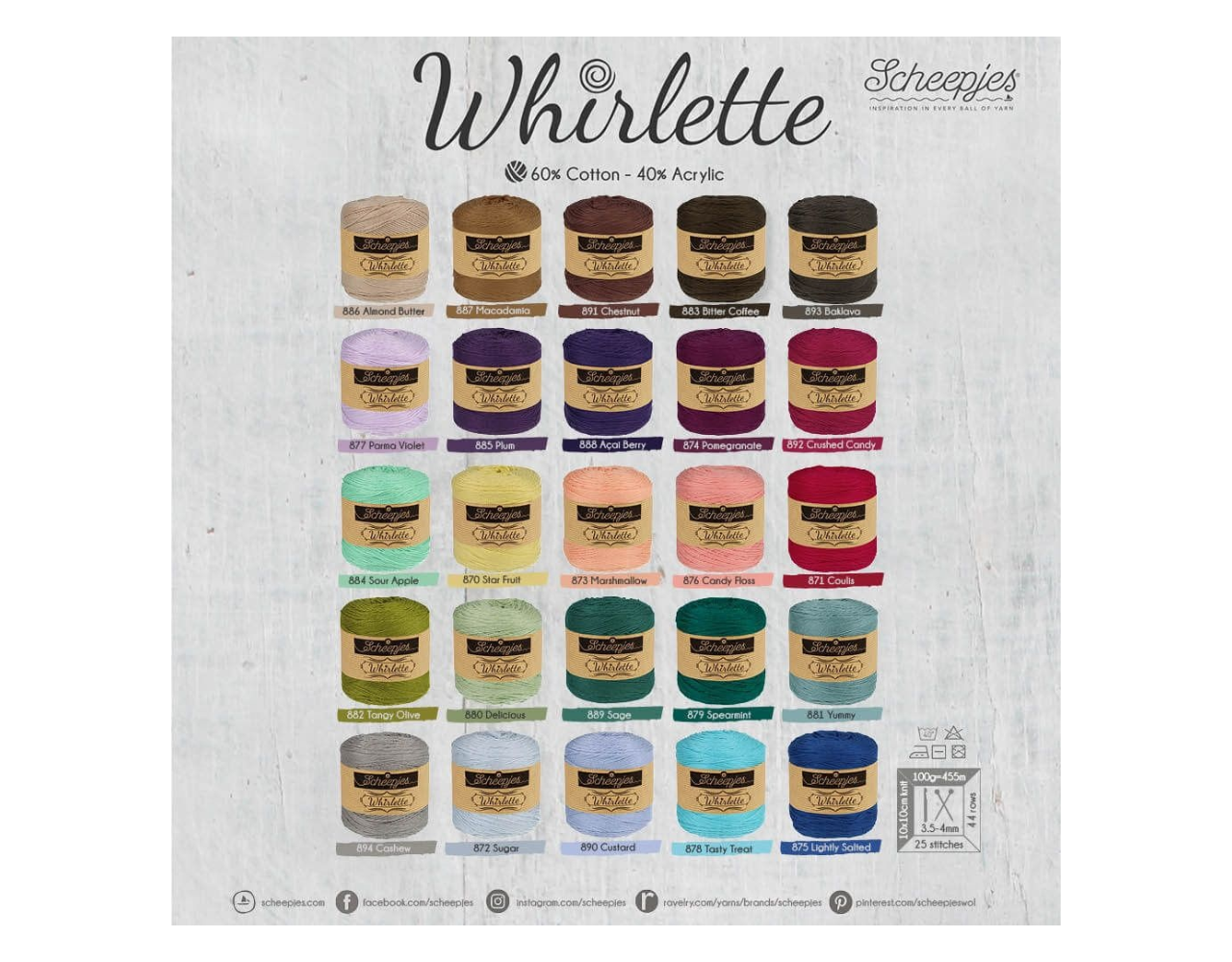 Scheepjes Scheepjes Whirlette - 875 Lightly Salted