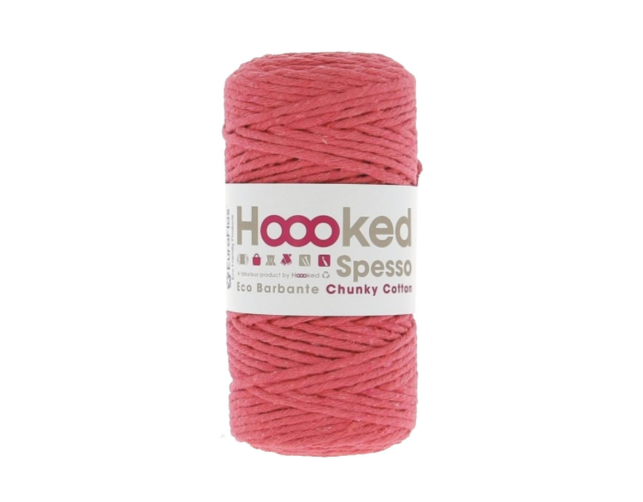 Hoooked Hoooked Spesso Chunky Cotton 1070 Coral Hoooked Hoooked Spesso Chunky Cotton 1070 Coral