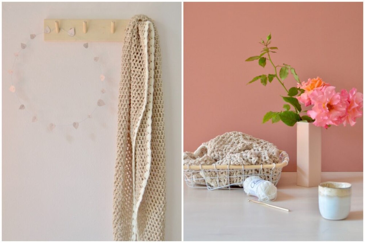 Byclaire Omslagdoek DOT  Haakpatroon Byclaire Omslagdoek DOT  Haakpatroon