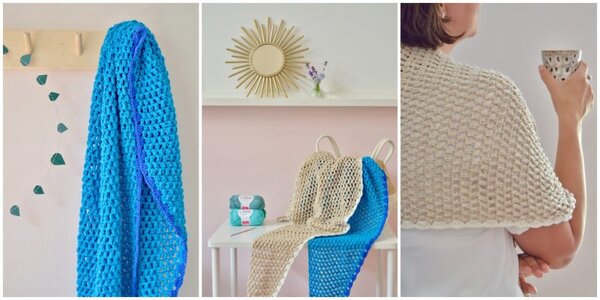 Byclaire Omslagdoek DOT  Haakpatroon Byclaire Omslagdoek DOT  Haakpatroon
