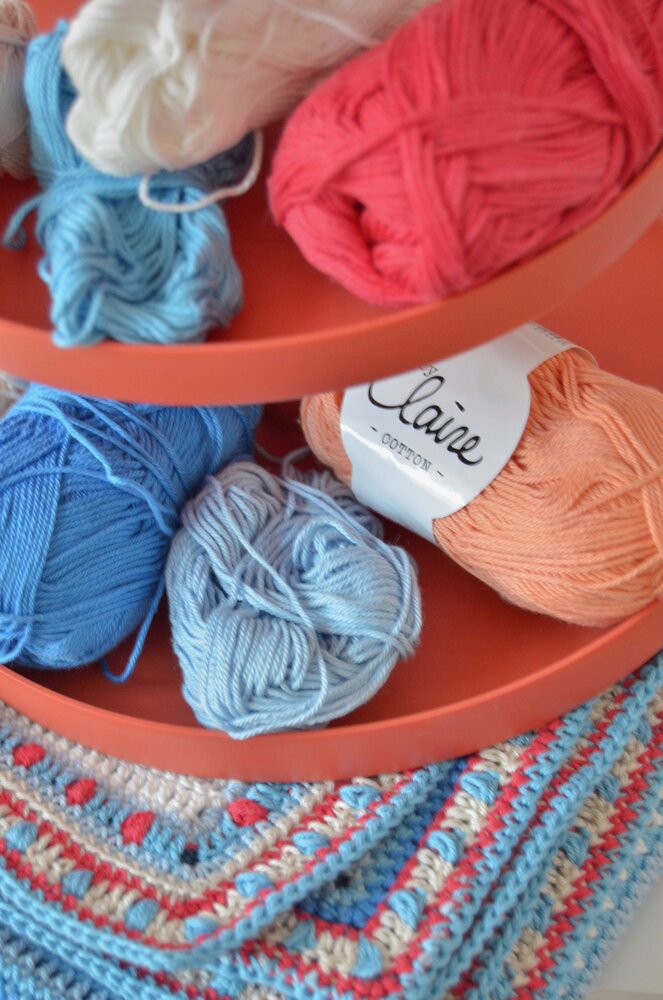 Byclaire Tegeltjesdeken Haakpatroon Byclaire Tegeltjesdeken Haakpatroon