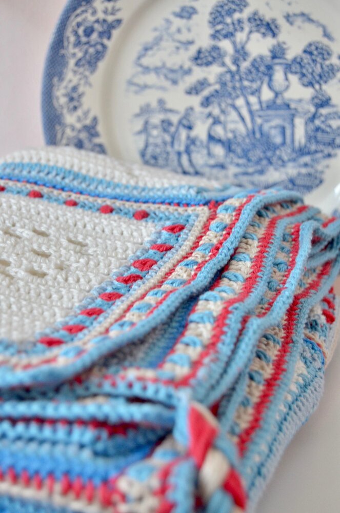 Byclaire Tegeltjesdeken Haakpatroon Byclaire Tegeltjesdeken Haakpatroon