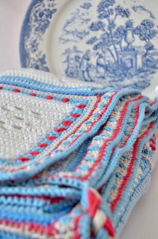 Byclaire Tegeltjesdeken Haakpatroon Byclaire Tegeltjesdeken Haakpatroon