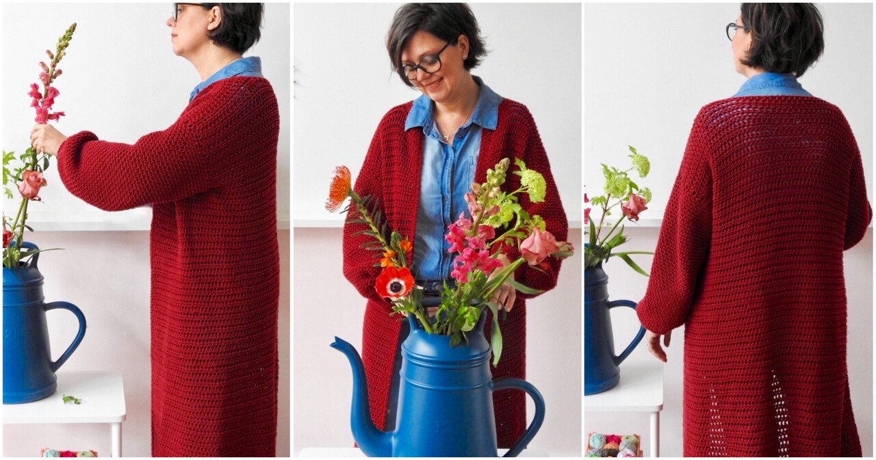 Byclaire Vest om in te wonen Haakpatroon Byclaire Vest om in te wonen Haakpatroon