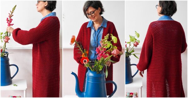 Byclaire Vest om in te wonen Haakpatroon Byclaire Vest om in te wonen Haakpatroon