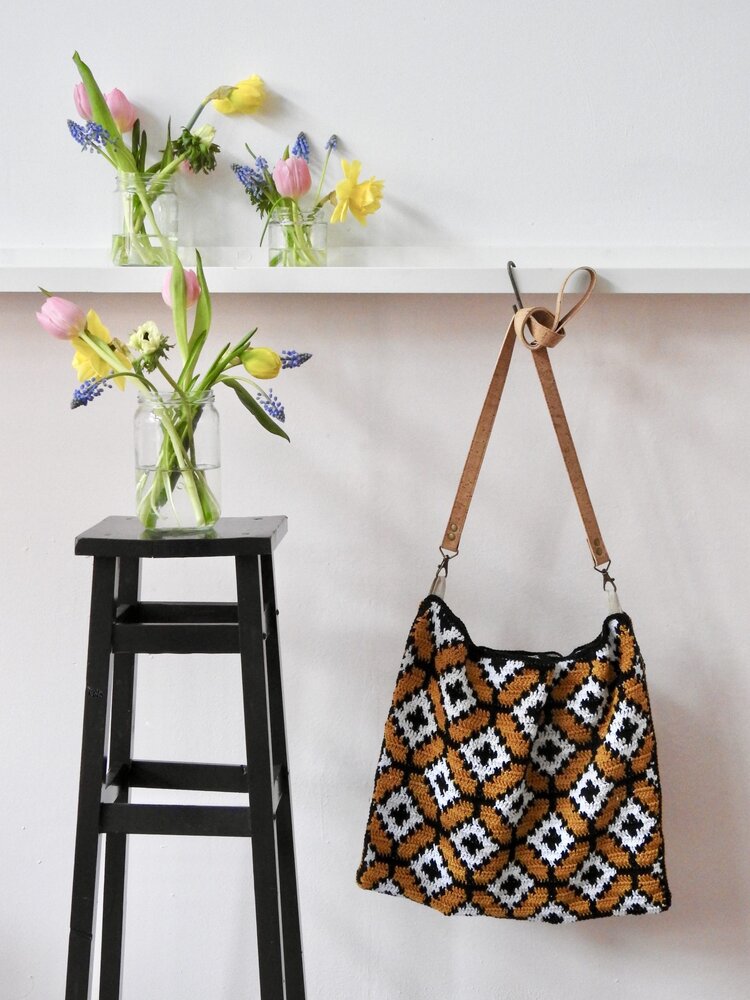 Byclaire Haakpatroon byClaire Motief tas