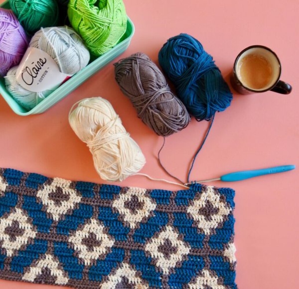 Byclaire Haakpatroon byClaire Motief tas