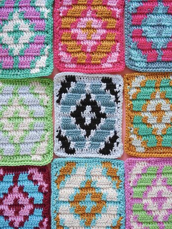 Byclaire Haakpatroon byClaire Motief tas