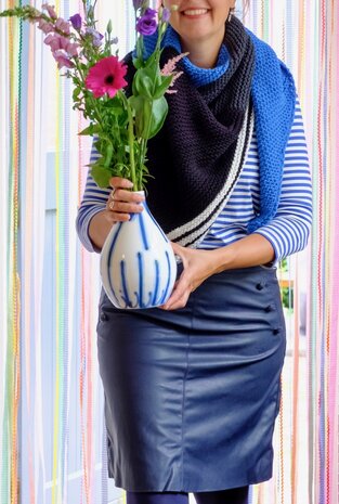 Byclaire Grafische sjaal Haakpatroon Byclaire Grafische sjaal Haakpatroon