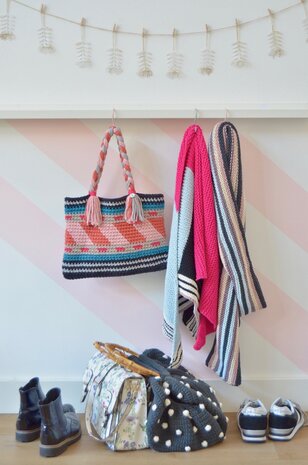 Byclaire Grafische sjaal Haakpatroon Byclaire Grafische sjaal Haakpatroon