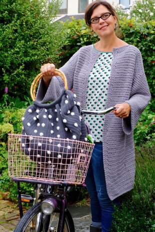 Byclaire Toffe Tas met noppen Haakpatroon Byclaire Toffe Tas met noppen Haakpatroon