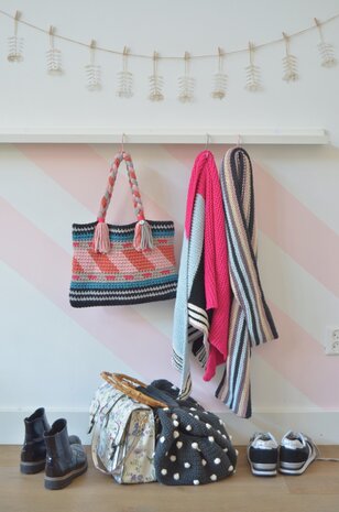 Byclaire Toffe Tas met noppen Haakpatroon Byclaire Toffe Tas met noppen Haakpatroon