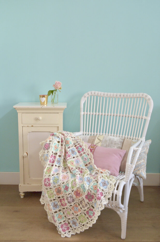 Byclaire Pastel Bloemendeken Haakpatroon Byclaire Pastel Bloemendeken Haakpatroon