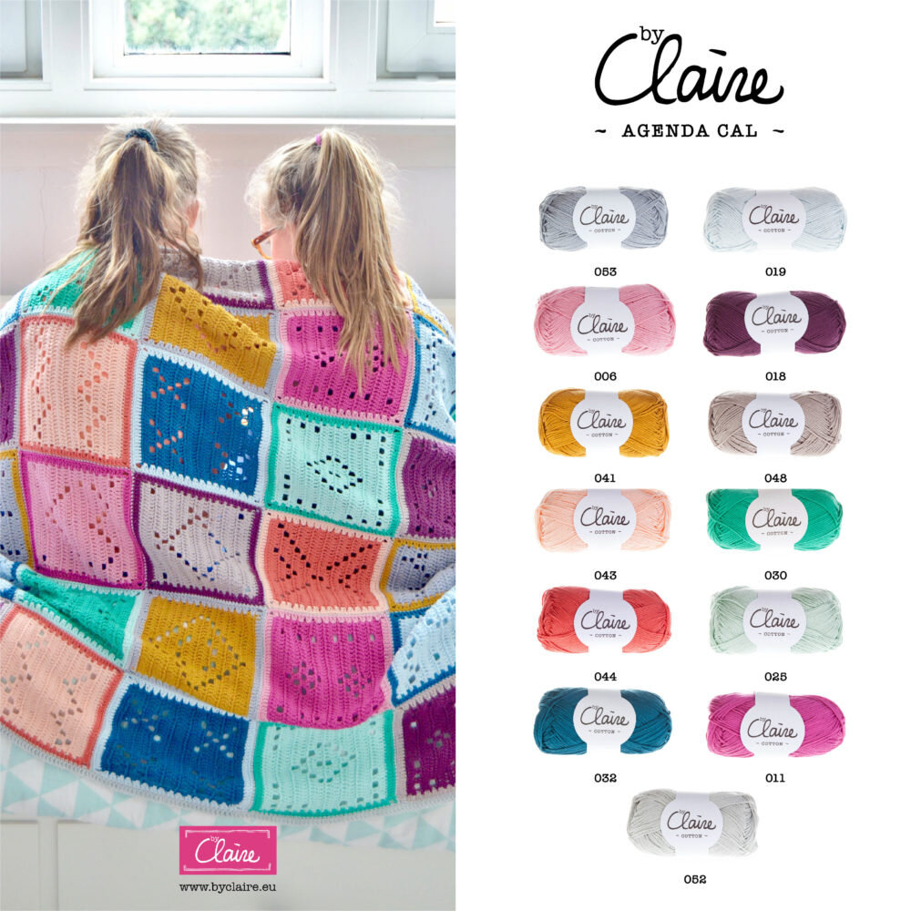 Byclaire Haakpatroon Blokkendeken Byclaire Haakpatroon Blokkendeken