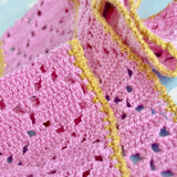 Byclaire Filet gehaakt sjaaltje Haakpatroon Byclaire Filet gehaakt sjaaltje Haakpatroon