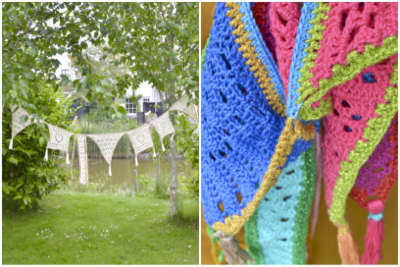 Byclaire Prachtige Vlaggen  Haakpatroon Byclaire Prachtige Vlaggen  Haakpatroon