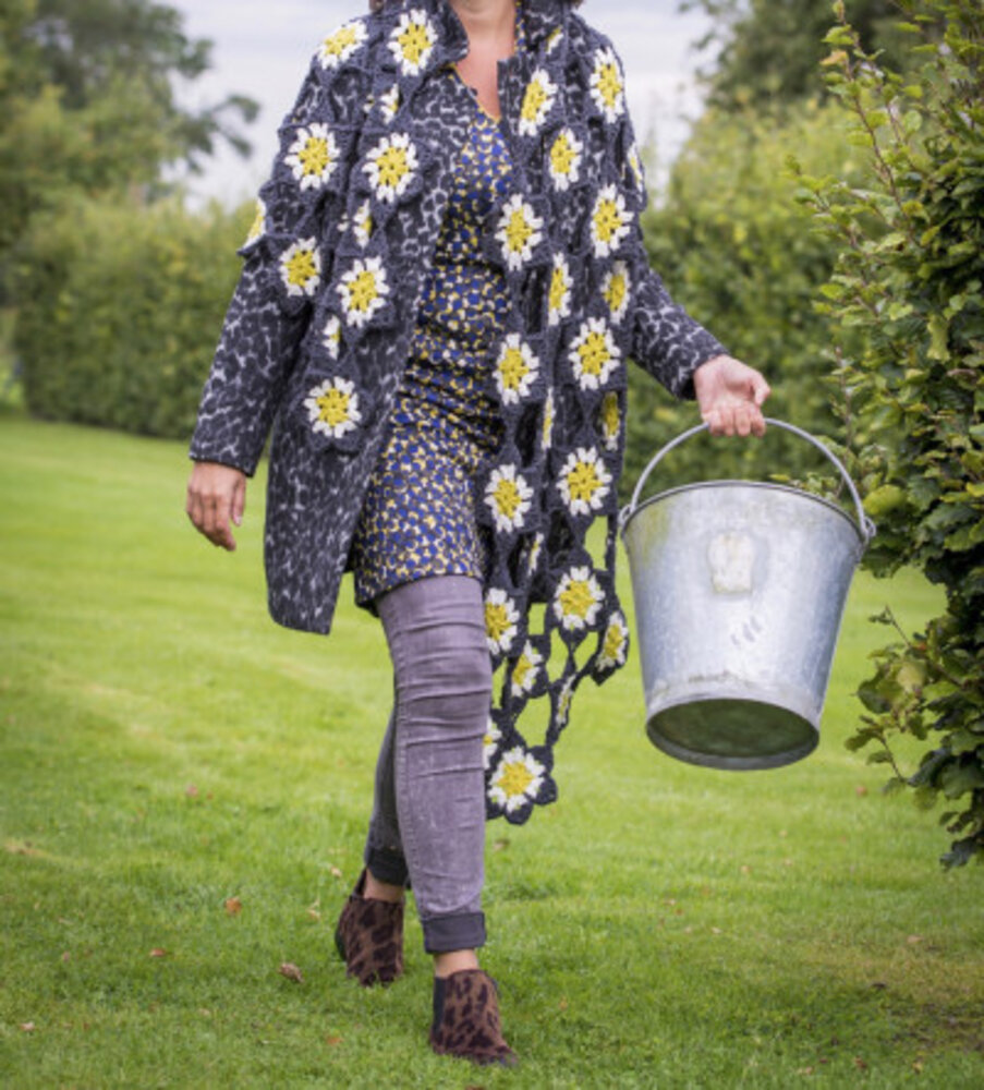 Byclaire Sterren omslagdoek Haakpatroon Byclaire Sterren omslagdoek Haakpatroon