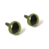 Opry Ogen Kat Basic Groen - 12 mm (2 st) Opry Ogen Kat Basic Groen - 12 mm (2 st)