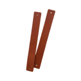 Echtstudio Leren hengsel cognac (2x) Echtstudio Leren hengsel cognac (2x)