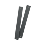 Echtstudio Leren hengsel Grijs (2x) Echtstudio Leren hengsel Grijs (2x)