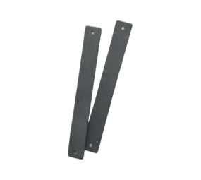 Echtstudio Leren hengsel Grijs (2x) Echtstudio Leren hengsel Grijs (2x)