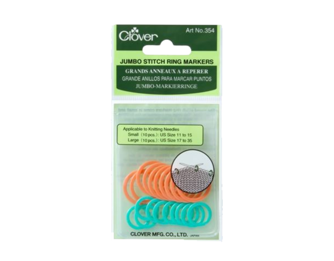 Clover jumbo markeerringen nr 354