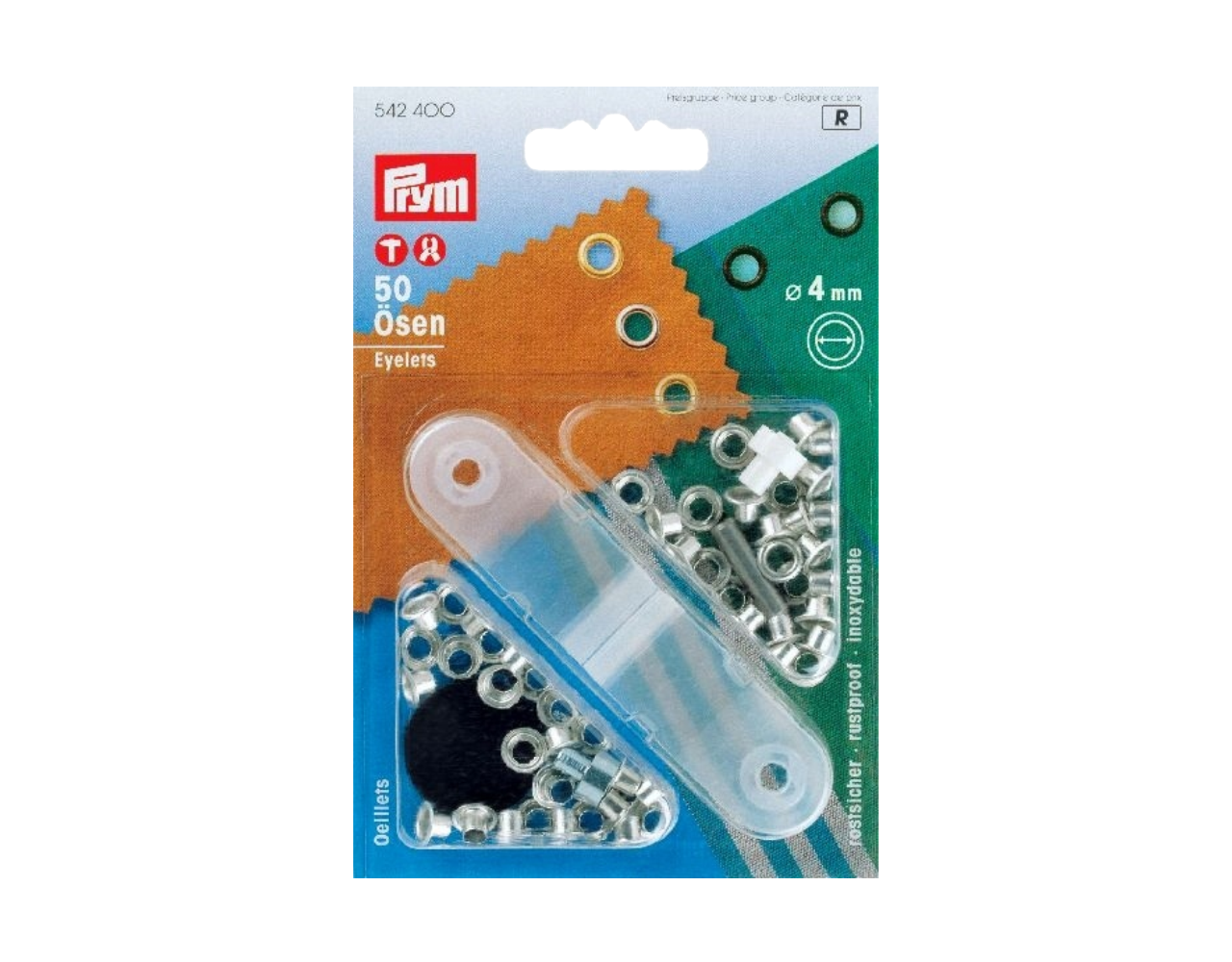 Prym Prym Ringen 4mm zilver Prym Prym Ringen 4mm zilver