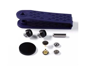 Prym Siernieten messing 9mm zilver-oud ijzer Prym Siernieten messing 9mm zilver-oud ijzer