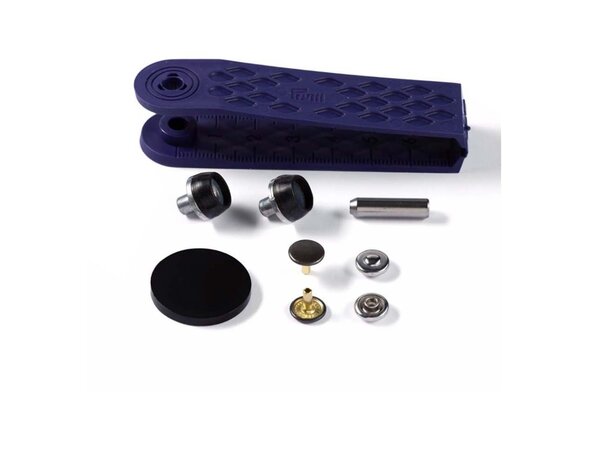 Prym Siernieten messing 9mm zilver-oud ijzer Prym Siernieten messing 9mm zilver-oud ijzer