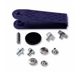 Prym Naaivrijdrukknoop anorak zilver