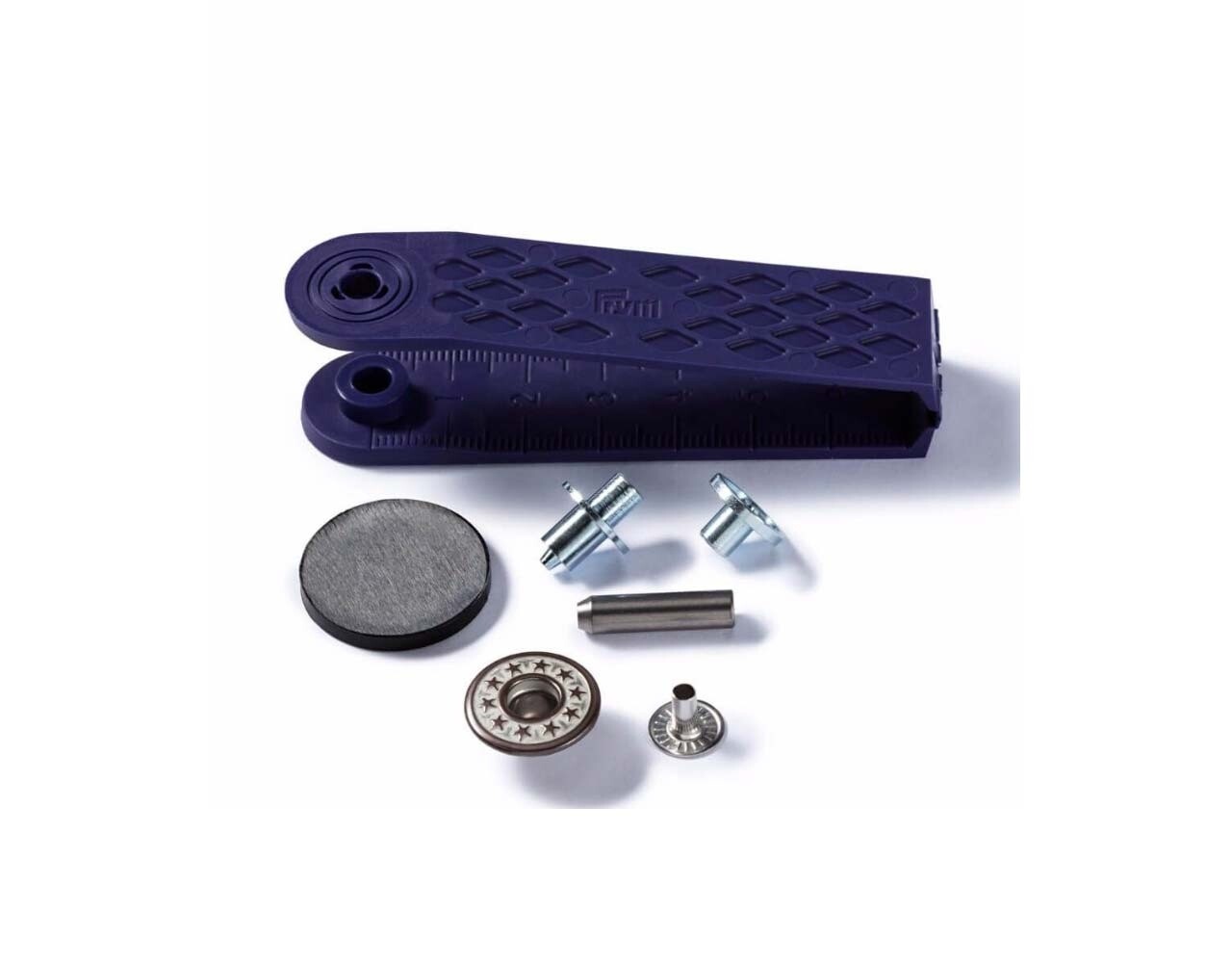 Prym Jeansknopen open kap ster 17mm oudmessing