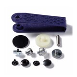 Prym Naaivrijdrukknoop anorak brons