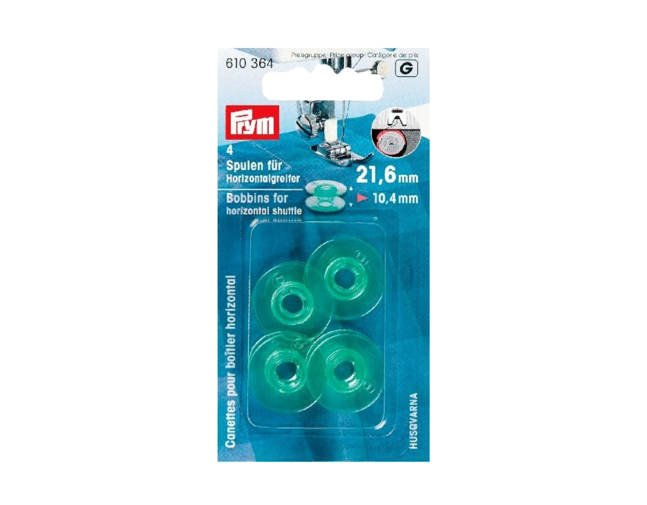 Prym Prym Naaimachinespoel 21,6mm