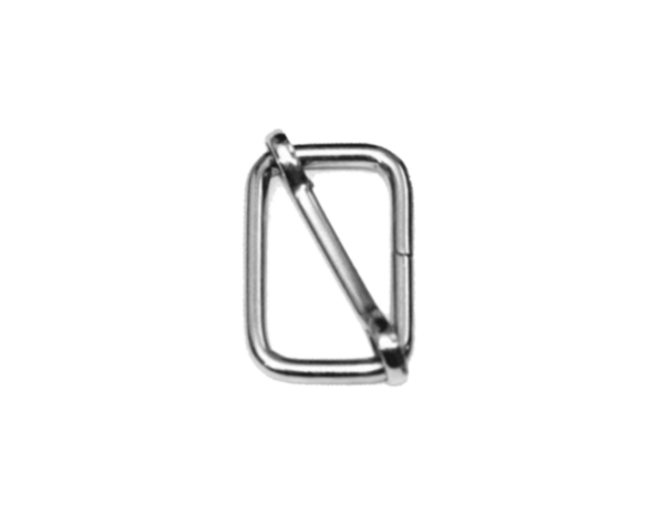 Echtstudio Metalen schuifgesp zilverkleur 25mm Echtstudio Metalen schuifgesp zilverkleur 25mm