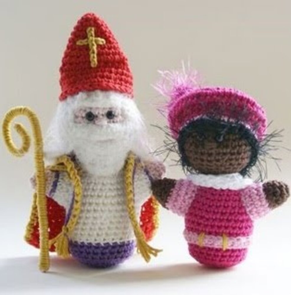 Byclaire Haakpatroon Sinterklaas en Piet Byclaire Haakpatroon Sinterklaas en Piet