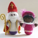 Byclaire Haakpatroon Sinterklaas en Piet Byclaire Haakpatroon Sinterklaas en Piet