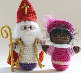 Byclaire Haakpatroon Sinterklaas en Piet Byclaire Haakpatroon Sinterklaas en Piet