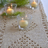 Byclaire Haakpatroon Sparkle Tafelloper Byclaire Haakpatroon Sparkle Tafelloper
