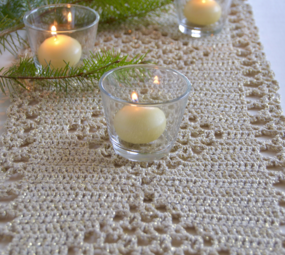Byclaire Haakpatroon Sparkle Tafelloper Byclaire Haakpatroon Sparkle Tafelloper